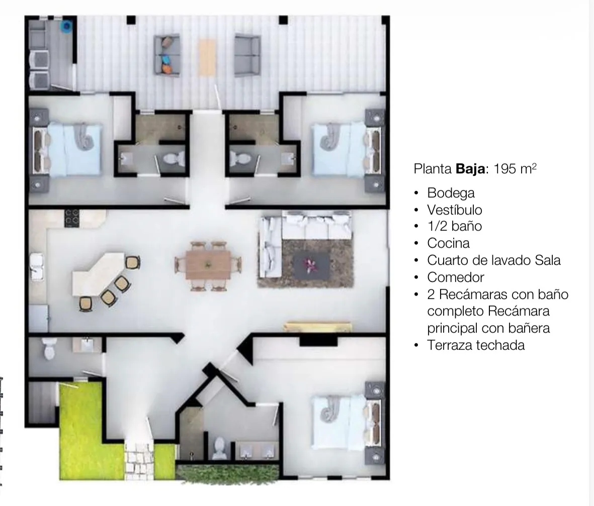 VENTA DEPARTAMENTO PB CASCO DE LANDETA